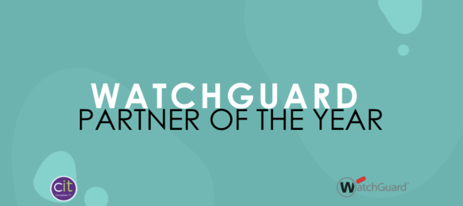 WatchGuard Partner of the Year!