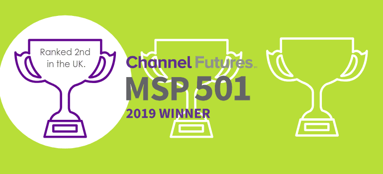 Channel Futures MSP 501 2019 Winner