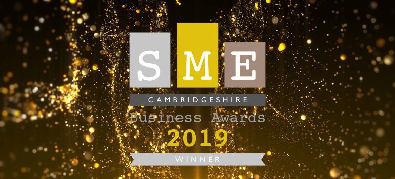 SME Cambridgeshire Business of the Year!