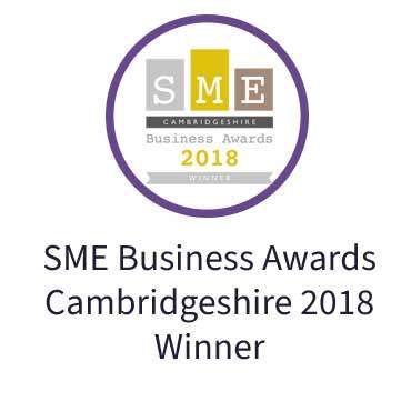 SME Business Awards Cambridgeshire 2018 Winner