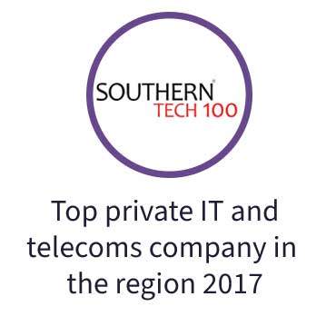 Top private IT and telecoms-company in the region 2017