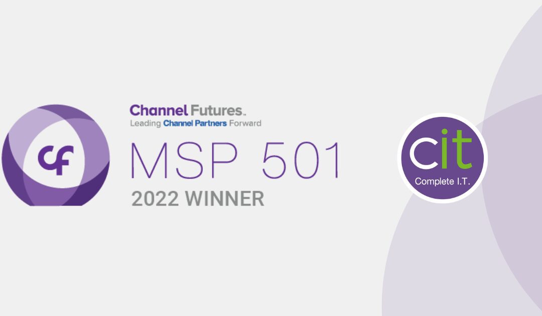 Another Year, Another MSP 501 Ranking!